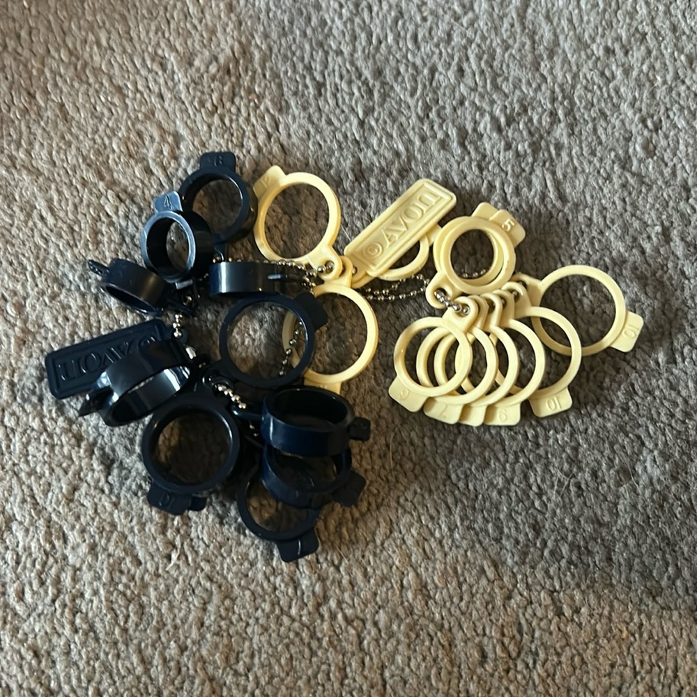 Avon ring sizers